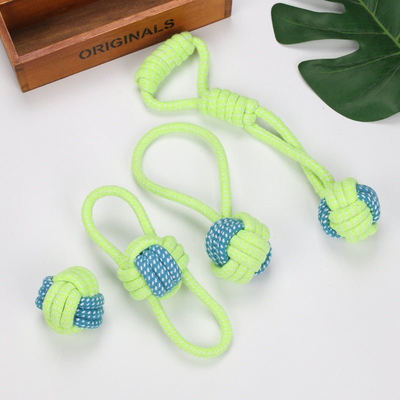 Pet Dog Toys for Large Small Dogs Toy Interactive Cotton Rope Mini Dog