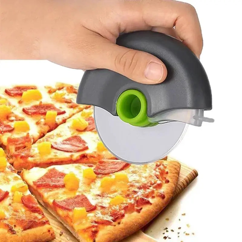 Stainless Steel Roller Cutter Multi-purpose Pizza Cake Dough Slicing