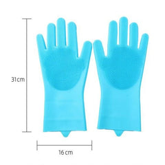 Pet cat bath accessories Scrub brush Teddy silicone bath gloves