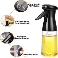 200/300ml Oil Spray Sprayer Bottle for Cooking Kitchen Olive Oil