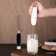 Milk Frother Electric Portable Mini Milk Foamer Coffee Cappuccino Foam